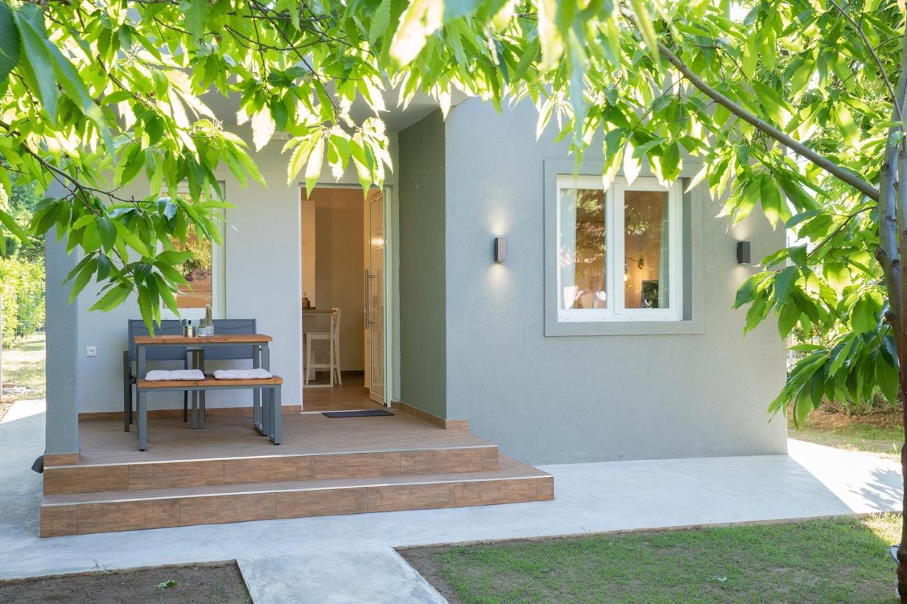 Elena Luxury Living Daire Paralía Skotínis Dış mekan fotoğraf