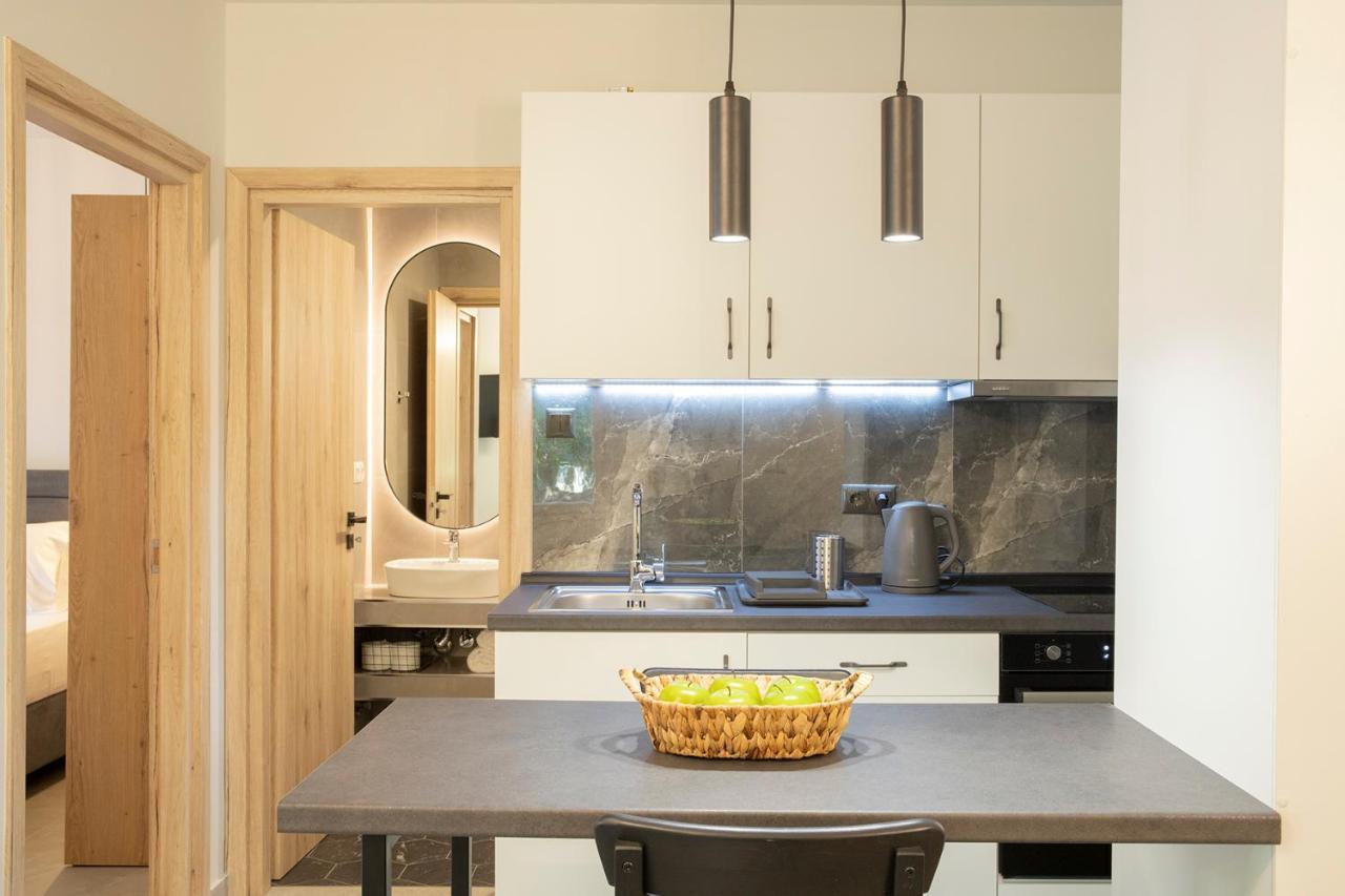 Elena Luxury Living Daire Paralía Skotínis Dış mekan fotoğraf