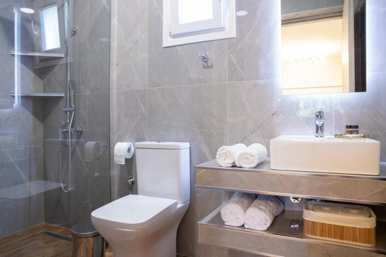 Elena Luxury Living Daire Paralía Skotínis Dış mekan fotoğraf