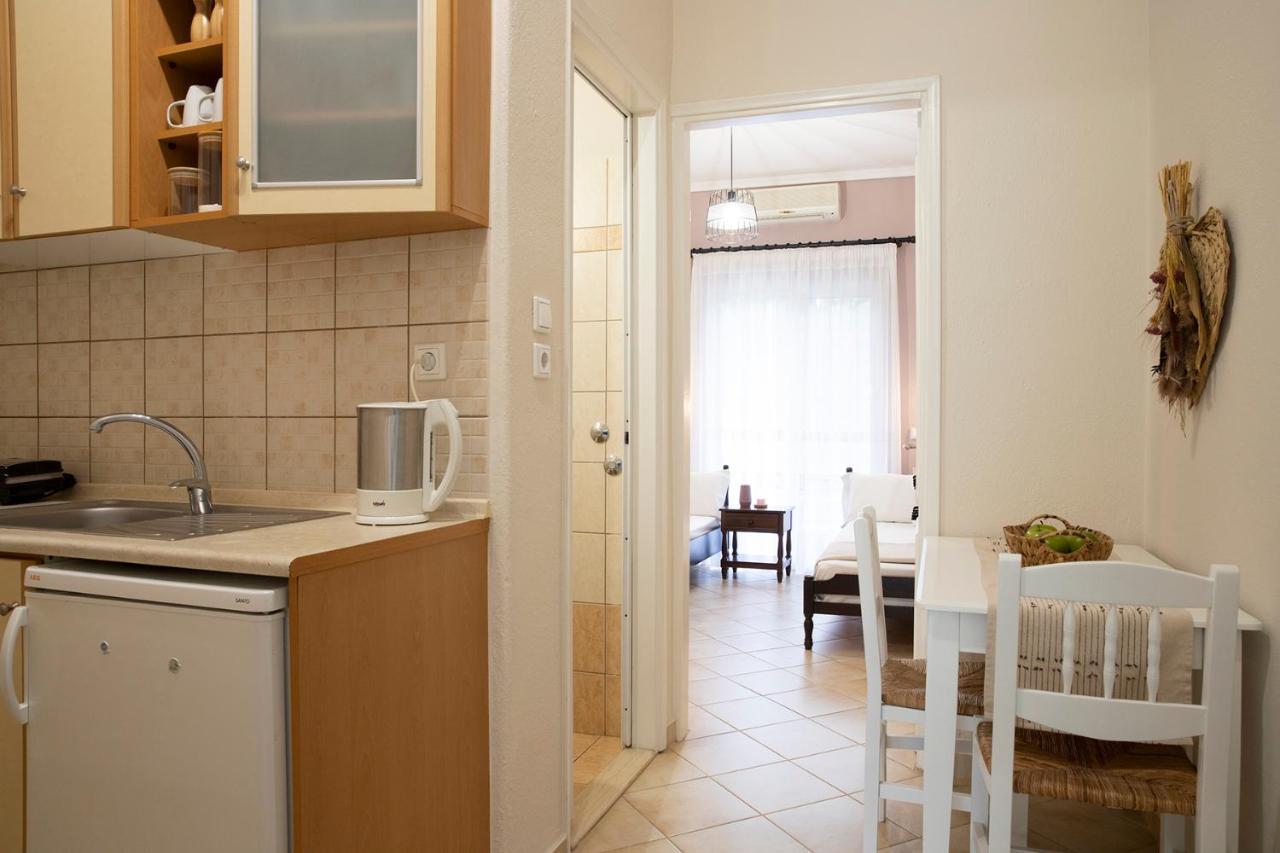Elena Luxury Living Daire Paralía Skotínis Dış mekan fotoğraf